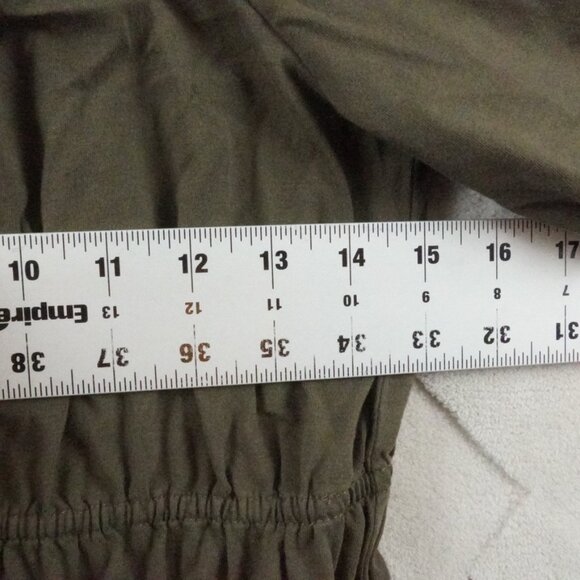 J.Crew Knit Squareneck Mini Dress Womens Medium Puff Sleeve - Picture 6 of 12